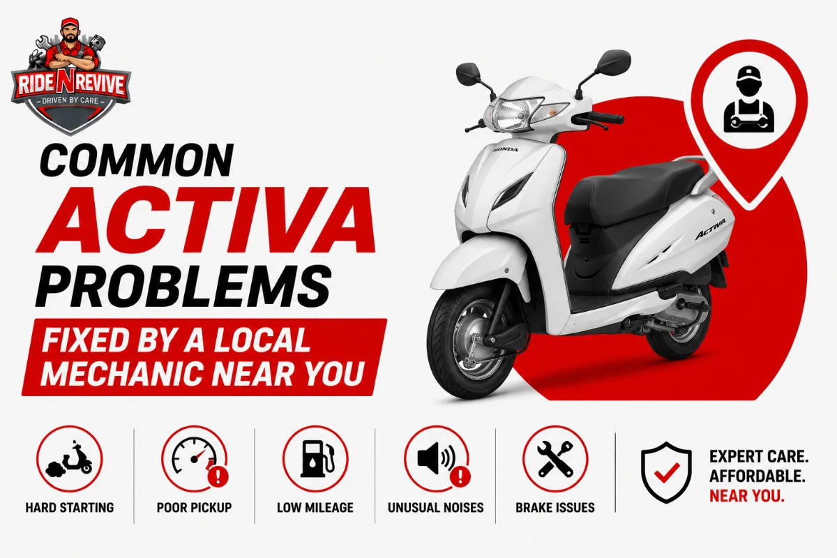 Common Activa Problems Fixed by a Local Mechanic Near You image