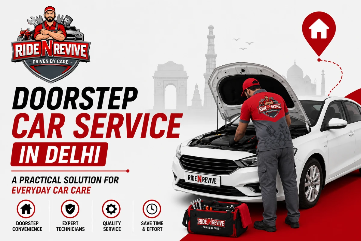 Doorstep Car Service in Delhi: A Practical Solution for Everyday Car Care image