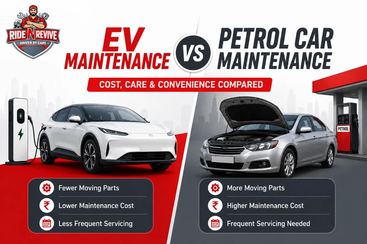 EV Maintenance vs Petrol Car Maintenance: Complete Comparison image