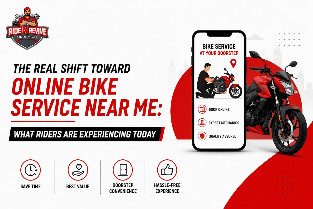 The Real Shift Toward Online Bike Service Near Me: What Riders Are Experiencing Today image